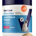 Glandex Cat Probiotic Powder Tuna Flavor 4oz Vetnique Labs-0