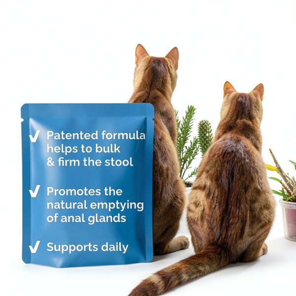 Glandex Cat Probiotic Powder Tuna Flavor 4oz Vetnique Labs-4
