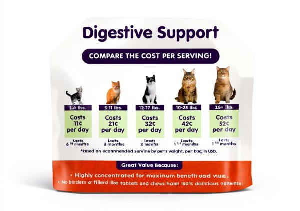 Cat Probiotic by Dr Bills Support with Ginger and 41 Ingredients-1