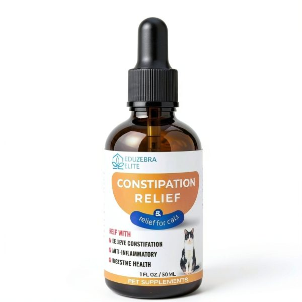 eduzebra Cat Constipation Relief Laxative Natural Stool Softener-6