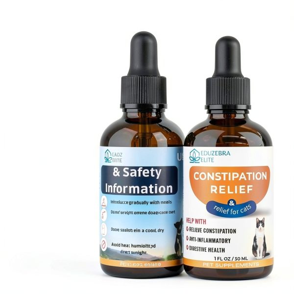 eduzebra Cat Constipation Relief Laxative Natural Stool Softener-7