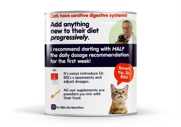 Cat Probiotic by Dr Bills Support with Ginger and 41 Ingredients-8